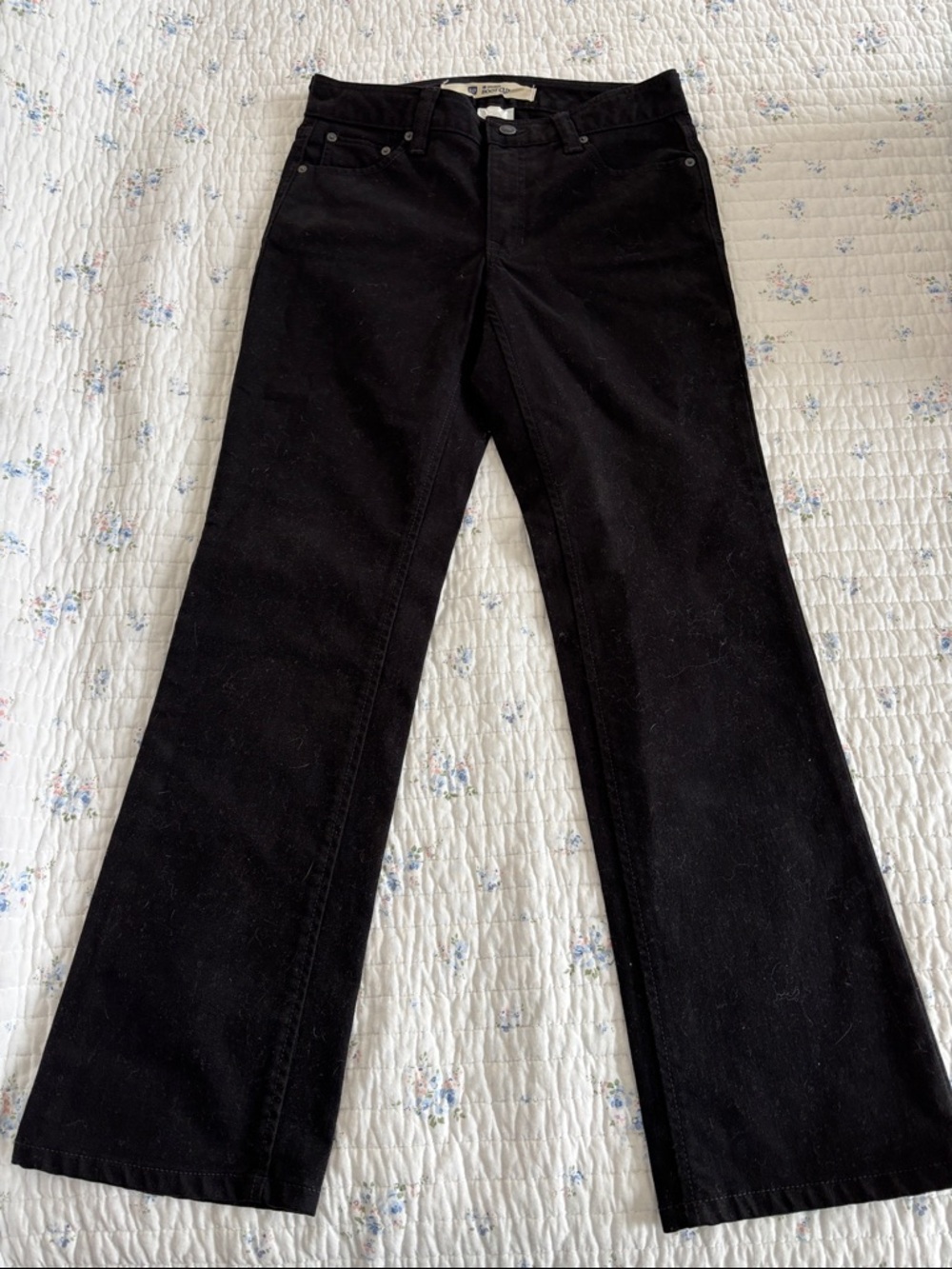 GAP Original Bootcut Black Women's  Jeans size 4 Ankle